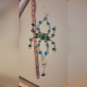Handmade Beaded Spider Suncatcher